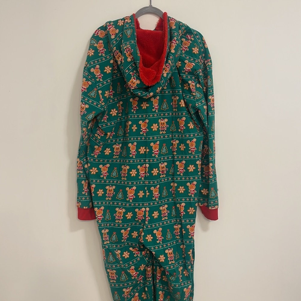 Disney women’s xl Gingerbread one piece pajamas - Picture 6 of 6